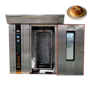 Four industriel certifié CE équipement de cuisson à double combustible avec 3-4 ponts 12 plateaux pour la transformation des fruits de maïs état neuf de l'UE - Product Image 4