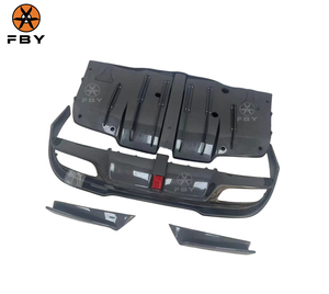 Ốp khuếch tán cản sau bằng sợi carbon phong cách IMP chất lượng cao dành cho Mercedes Benz W205 C-Class C63 Sedan 2017+ Bộ body kit sợi carbon - Product Image 2