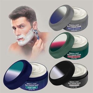 Barbe soin lisse soyeux hommes ensemble de crème à <span class=keywords><strong>raser</strong></span> <span class=keywords><strong>savon</strong></span> à <span class=keywords><strong>raser</strong></span> barre et Gel avec bois de santal menthe poivrée eucalyptus gel à <span class=keywords><strong>raser</strong></span> - Product Image 1
