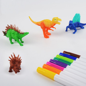 Juguete de Dinosaurio 3D Hecho a Mano, Lavable, de PVC, para Dibujar y Pintar, para Niños de 3 a 6 Años, Unisex - Product Image 2