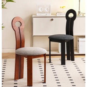 Chaise de mariage en bois massif de style scandinave moderne ; Chaise de <span class=keywords><strong>salon</strong></span> d'hôtel en bois écologique avec dossier confortable. - Product Image 2