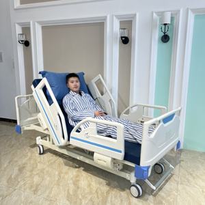 Оптовая продажа от производителя: Многофункциональная медицинская кровать YH Brand из АБС-пластика для пожилых пациентов, больничная мебель - Product Image 3
