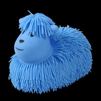 Jouet sensoriel anti-stress en forme de boule de mouton en PU, vente en gros OEM, pour filles et garçons