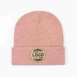 Unisex Casual Toque con Patch in pelle personalizzata con motivo mimetico con bracciale in acrilico per abbigliamento da spiaggia con Logo del marchio - Product Image 2