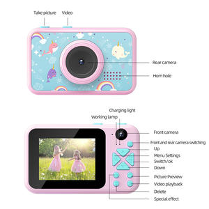 Giocattolo fotografico per bambini Selfie Camera bambino Ls <span class=keywords><strong>Vision</strong></span> videocamera per bambini miglior regalo per bambini macchina fotografica - Product Image 6