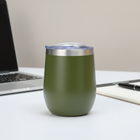 Tasse à café en acier inoxydable 12oz, tasse Thermos