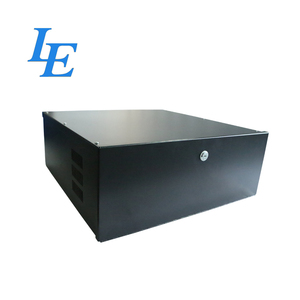 Boîtier métallique 21"x21"x8" RAL9004 Noir pour enregistreurs DVR et NVR - Product Image 5