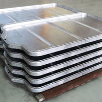 Boîtier de moteur usiné CNC en profilé d'aluminium extrudé sur mesure pour équipement de véhicules à énergie nouvelle