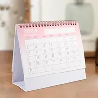 Kalender meja lucu kualitas tinggi Logo kalender meja kalender Mingguan