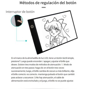 Venta directa de fábrica de China A2 A3 A4 A5 tablero digital de cómic de dibujo con luz Led buenas herramientas de dibujo para niños bocetos de animación - Product Image 4