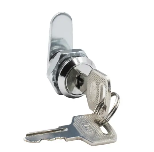 FS3206 Folded Brass Key Locker Cam Latch似キー19ミリメートルカムロック