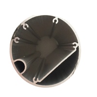 Profilé en aluminium extrudé sur mesure de grande section pour machines d'extrusion
