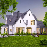 Nouveau design moderne Plan de maison personnalisé Design 3d Villa House Designs et plans d'étage
