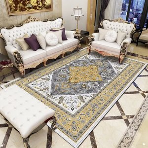 <span class=keywords><strong>Tappeti</strong></span> da collezione persiana tradizionale lavabile in lavatrice, tappeto da sala con stampa a pila bassa - Product Image 2