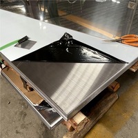 Lámina de Acero Inoxidable Serie 300 con Acabado Espejo de Fábrica, Placa de Superficie BA Estándar AiSi 301L