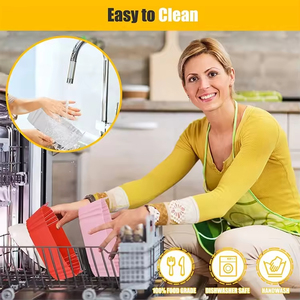 Rivestimenti in Silicone Riutilizzabili e Pieghevoli per Friggitrice ad Aria e Cestello del Forno, Senza BPA, per Cucina Domestica - Product Image 4