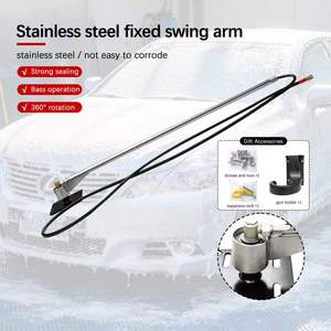 Soporte Giratorio <span class=keywords><strong>de</strong></span> Acero Inoxidable para <span class=keywords><strong>Lavado</strong></span> <span class=keywords><strong>de</strong></span> Coches con Brazo Oscilante y Barra Recta para Pistola <span class=keywords><strong>de</strong></span> Espuma y Equipo <span class=keywords><strong>de</strong></span> <span class=keywords><strong>Lavado</strong></span> a Presión al por Mayor - Product Image 2