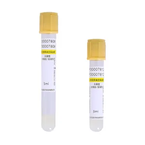 Commercio all'ingrosso medico monouso tubo di raccolta del sangue produttore di campioni di sangue tubo di raccolta con Gel & coagulo additivo