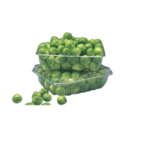 Boîte d'emballage en plastique transparent pour légumes frais, pour la laitue, le chou frisé, les concombres, les épinards, les choux de Bruxelles, les tomates, les poivrons, les herbes