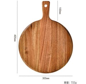 Planche à découper en bois personnalisée, multi-usages, spatule à pizza pour la pâtisserie - Product Image 2