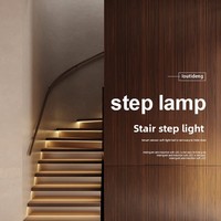 Barre lumineuse d'escalier à tension constante en gros d'usine, contrôleur de lumière d'escalier, capteur intelligent à détection de présence humaine, connexion filaire