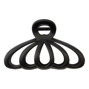 Pince à cheveux requin en plastique QX 8,5 cm – Élégante, givrée, tendance, pour femmes, usage quotidien - Product Image 6