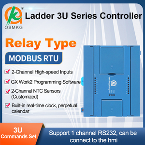 Oshangming lập trình công nghiệp logic điều khiển 8 đầu vào 8 đầu ra relay PLC <span class=keywords><strong>Analog</strong></span> với RS232 RS485 modbus rtu cho hệ thống - Product Image 3