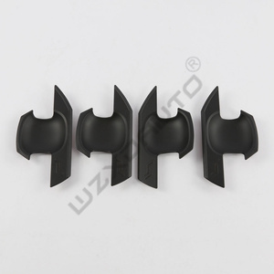 Nouveaux autocollants de protection pour poignée de porte extérieure de voiture en ABS, accessoires automobiles noirs pour LC250 - Product Image 3