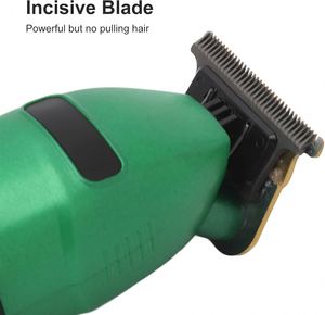 Professional USB <b>T</b> <b>Blade</b> <b>Trimmer</b> for Men Barber Hair <b>Trimmer</b> ABS Material for Home & Hotel Use English - Product Image 3