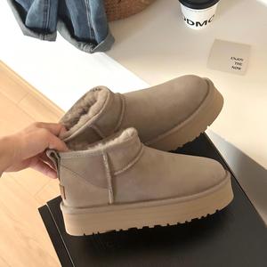 Botas de Nieve para Mujer <span class=keywords><strong>UG</strong></span>, Cómodas, con Forro de Piel de Oveja, Suela Gruesa de EVA, Ligeras, Suaves, para Invierno y Otoño - Product Image 5