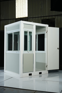 Cabina de peaje de carretera de buena calidad al aire libre portátil móvil panel sándwich cabina de guardia de seguridad quiosco centinela - Product Image 6