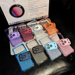 เคสใสแม่เหล็กสำหรับ iPhone 18 Pro Max เสริมมุมป้องกันเหลือง ผลิตจากวัสดุ PC TPU, เคสกล้องถอดได้สำหรับ iPhone 15 Pro Max - Product Image 1