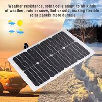 Panneaux solaires flexibles SunPower ETFE à revêtement Sunfield 30W, taux de conversion élevé de 23%, 14V, garantie 5 ans, chargeur solaire pour