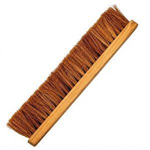 Wooden Handle Coconut Fiber Cleaning <b>Brush</b> Soft Bristles Household Hand <b>Brush</b> Eco Friendly - Product Image 1