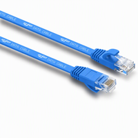 Câble réseau Ethernet RJ45 multi-types BC Cat 5e 1/2/5/10m, cordon de raccordement plat et fin Cat5e UTP pour routeur, PC, modem, certifié CE ROHS