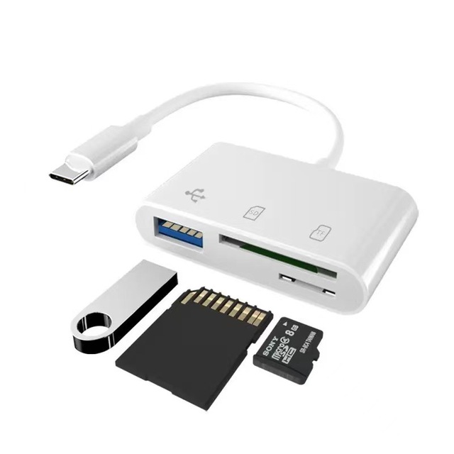 USB 3.0 Multi Functional Card Reader Type-C 3-in-1 and 2-in-1 Mobile Phone Computer OTG Card Reader