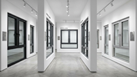 Ventanas y Puertas de Aluminio Extruido con Aislamiento Térmico, Estilo Arco Francés, de Alta Calidad, con Marcos de Aluminio para Casa
