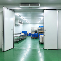 Chambre froide commerciale pour la conservation de la viande, grande chambre froide pour restaurant, salle de transformation de la viande, congélateur pour aliments surgelés, stockage frigorifique