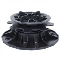 Base en plastique XINFENG pour carrelage surélevé, support pour dalles/pavés, socles réglables XF-T202D, surface mate, hauteur 45-80 mm