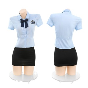 Conjunto <span class=keywords><strong>de</strong></span> lencería <span class=keywords><strong>de</strong></span> juego <span class=keywords><strong>de</strong></span> rol ajustado Sexy para <span class=keywords><strong>mujer</strong></span>, traje profesional tentador, disfraces <span class=keywords><strong>de</strong></span> profesor <span class=keywords><strong>de</strong></span> oficial <span class=keywords><strong>de</strong></span> estudiante, mitad - Product Image 5