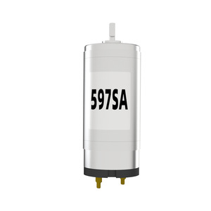 มอเตอร์ดีซี 597SA 12V แม่เหล็กถาวรแบบแปรงถ่าน ขนาด 37 มม. แบบยึดหน้าแปลน แกนกลวง ทำงานเงียบ - Product Image 1