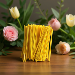 Filo per legare fiori Ilan, circa 10 cm, circa 200 pezzi, per composizioni floreali - Product Image 2