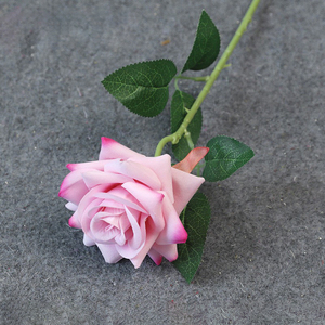 Centro de mesa de boda de rosas de loto de seda Rosa realista, candelabro de rosa, decoración colgante para Navidad, Día DE LA Madre - Product Image 6