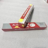 Rouleau de papier aluminium de petite taille, qualité alimentaire, pour usage en cuisine, emballage et cuisson, approvisionnement en gros direct usine