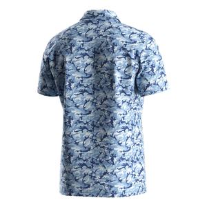 ออกแบบเสื้อยืดฤดูร้อน คอปก 3/4 ติดกระดุม พิมพ์ลายแบบซับลิเมชั่น เสื้อกอล์ฟ โลโก้คุณภาพดี เสื้อยืดโปโลชาย เสื้อยืดผู้ชาย - Product Image 2
