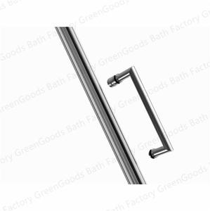 Puerta de ducha deslizante de vidrio, accesorio personalizado para baño, 8mm - Product Image 4