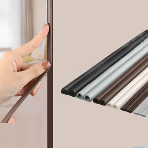 Nuevo Burlete de 6m/unidad para Puerta de <span class=keywords><strong>Casa</strong></span>, Espuma de Silicona, Tira de Sellado Anticolisión para Huecos de Puerta - Product Image 6