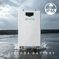 Paquete de Baterías Híbridas Apilables LiFePO4 de 15kWh 16kWh 51.2V 314Ah con Garantía de 10 Años IP65 para Almacenamiento de Energía Solar Doméstica