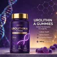 Urolithin A en Gummies : Complément Énergétique Naturel Végétalien, Urolithin-A Liposomal de Qualité Alimentaire
