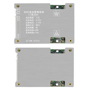 Module BMS intelligent 17S 60V 30A (13-17S) pour batterie lithium-ion polymère - Électrique - Product Image 1